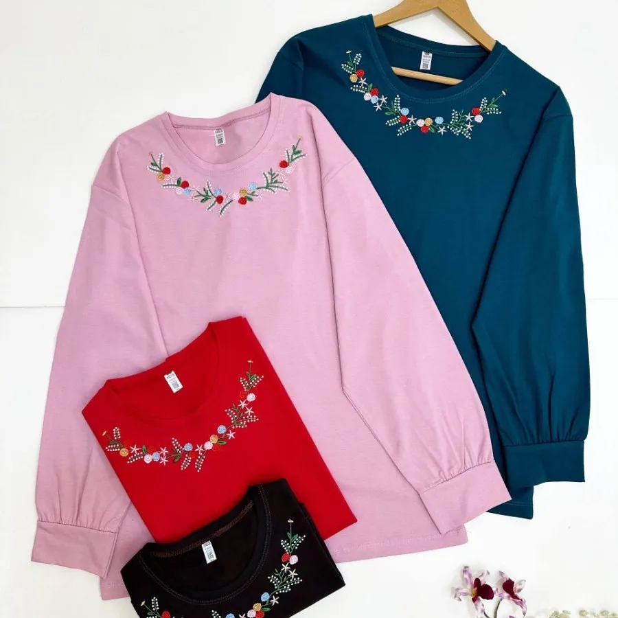 بلوز آستین بلند پاییزه