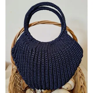 کیف دستبافت مکرومه بافی