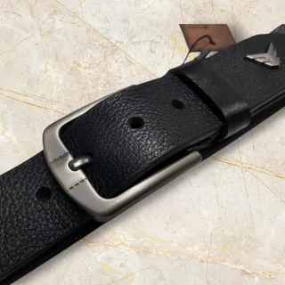 کمربند چرم ترک مشکی