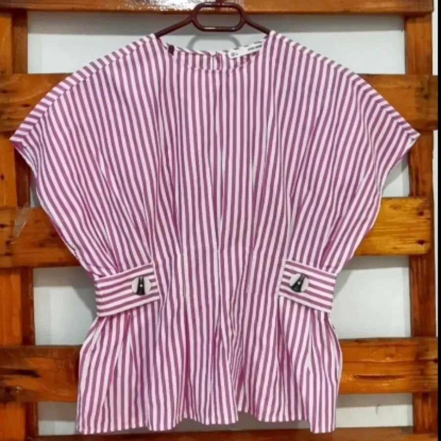 شومیز راه راه وارداتی