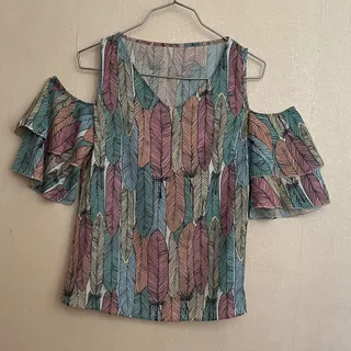 بلوز مهمونی رنگی