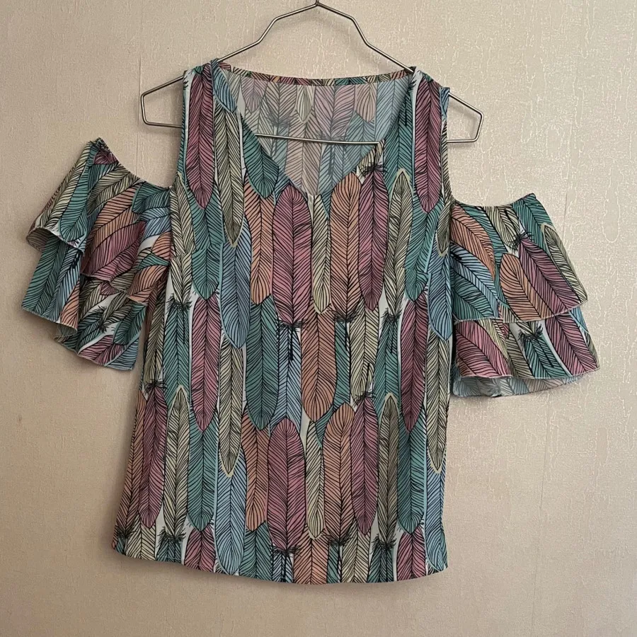 بلوز مهمونی رنگی