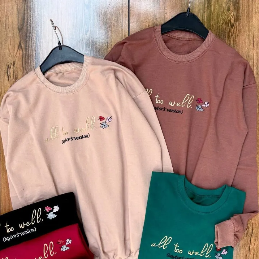 بلوز دورس پاییزی گلدوزی