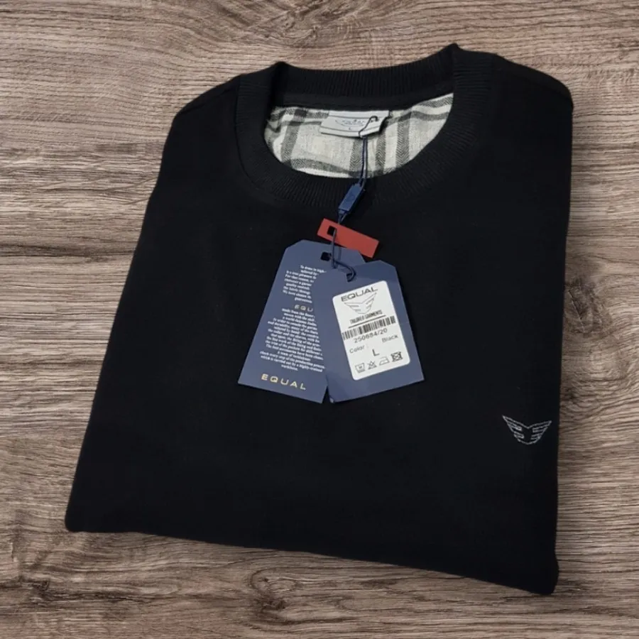 سلانیک مشکی یقه گرد