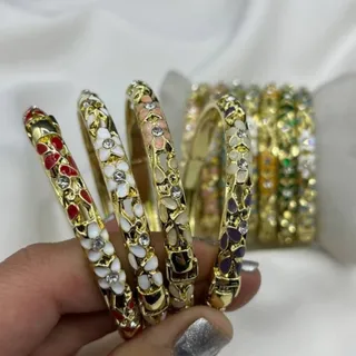 بنگل میناکاری گل ریز