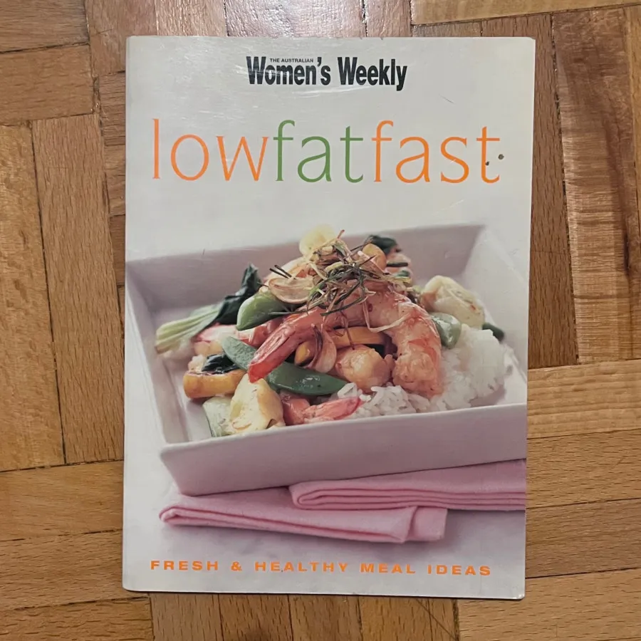 کتاب آشپزیLow fat Fast