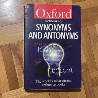 کتاب Synonym & Antonyms