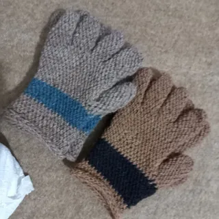 دستکش پشم طبیعی