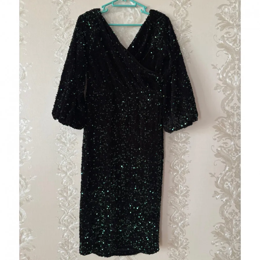 پیراهن مجلسی پولکی