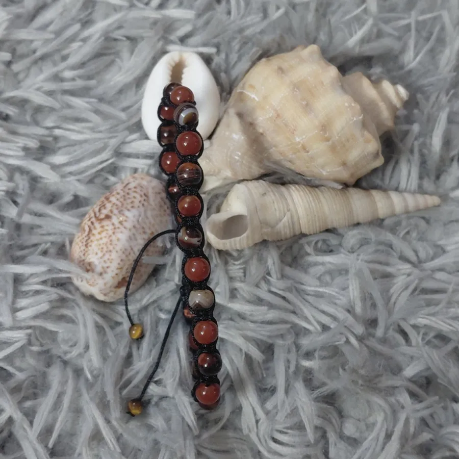 دستبند سنگ طبیعی مردانه