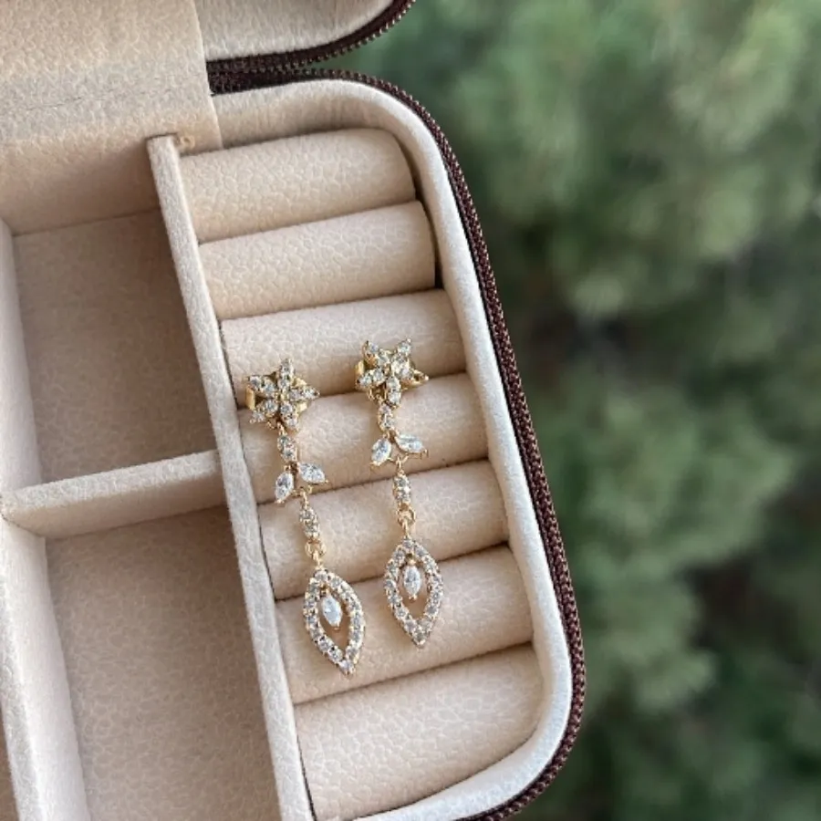 گوشواره جواهری