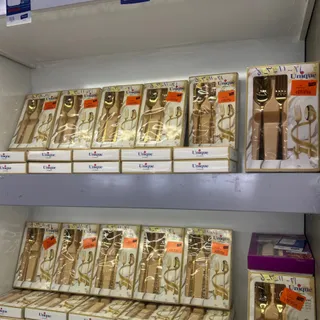 قاشق چنگال طلایی یونیک