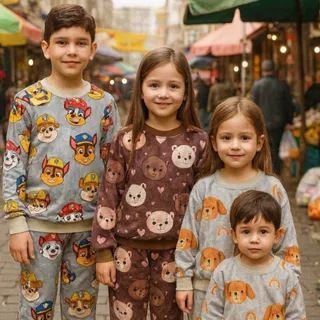 ست مخمل بچگانه