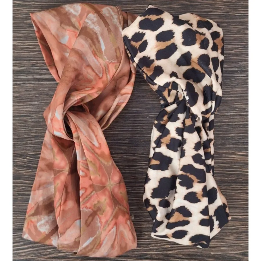 هندبند پلنگی ZARA نو