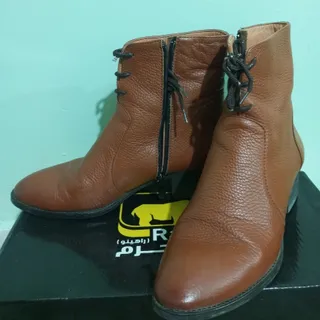 نیم بوت زنانه چر م