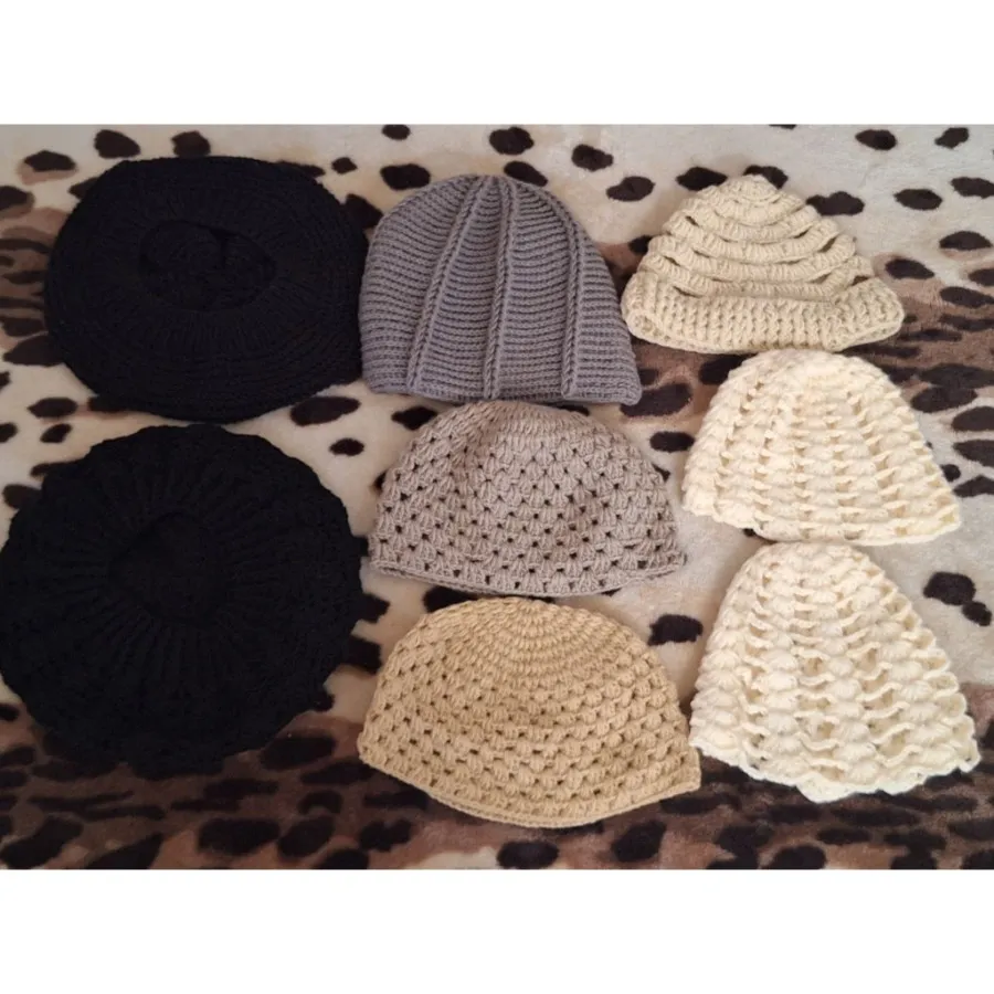 تعدادی کلاه دستبافت نو