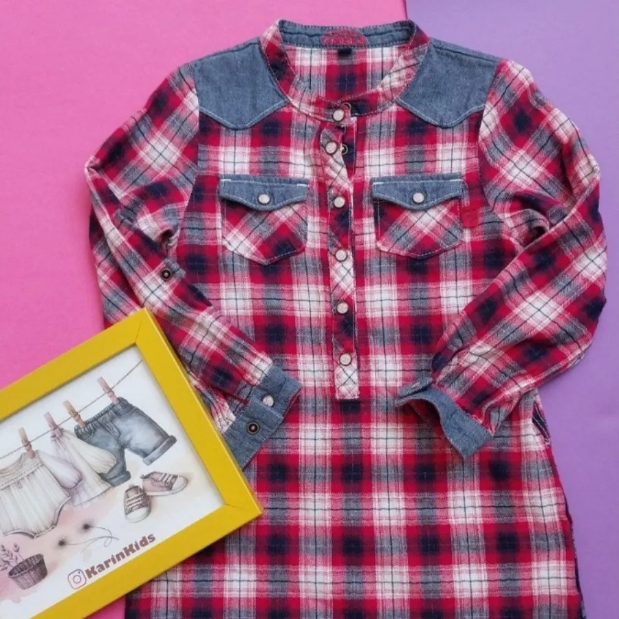 پیراهن شومیز تو‌نیک