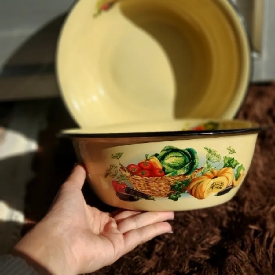 کاسه/لگن لعابی روس