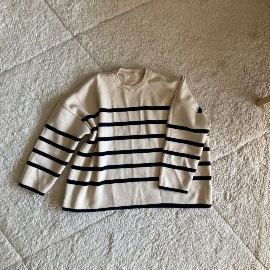 پلیور بافت راه راه