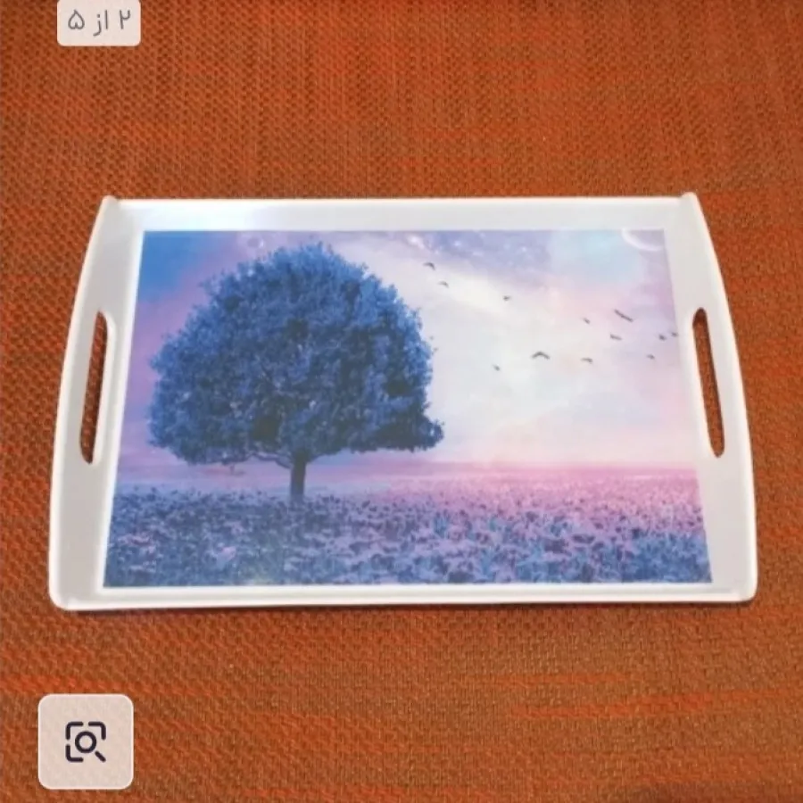 سینی ملامین طرح غروب