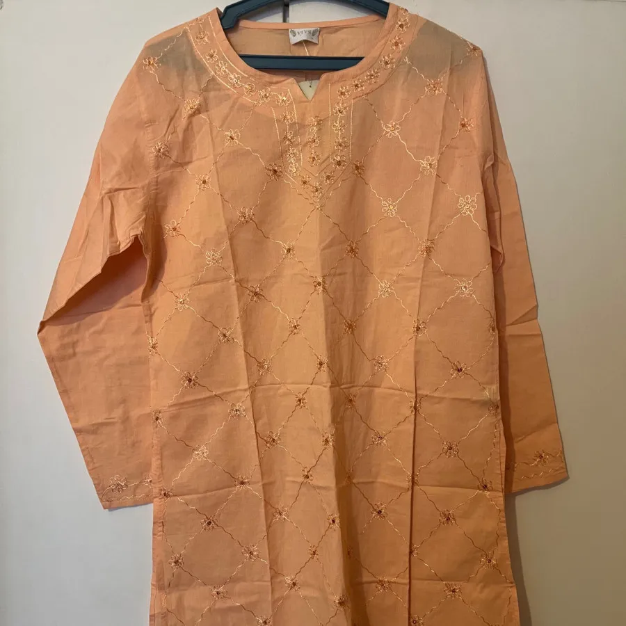 مانتو سوزن دوزی شده هندی