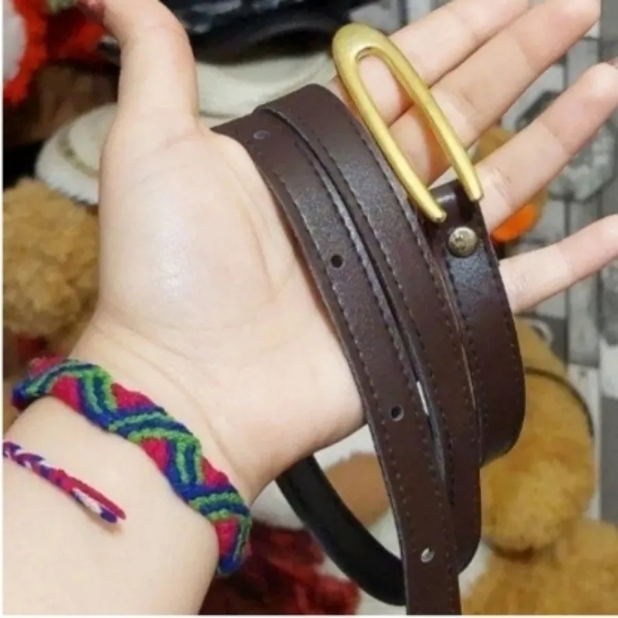 دوتا کمربندچرمی نو