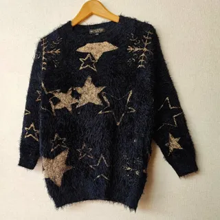 پلیور بافت ستاره ای