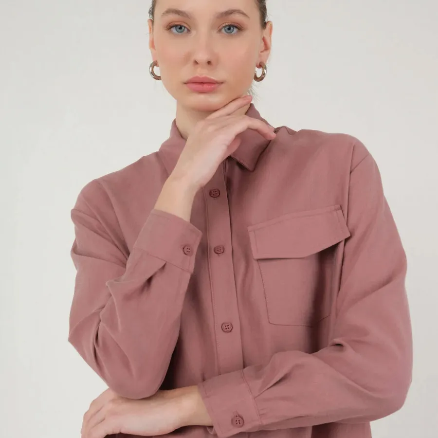 شومیز صورتی