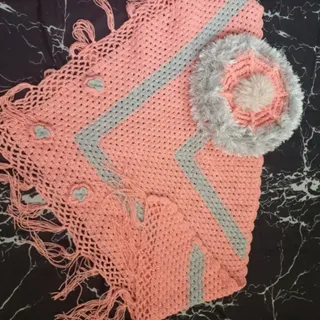 کلاه و شال گردن بافت