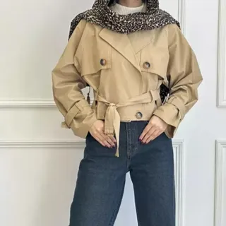 کت کراپ ترنچ کت