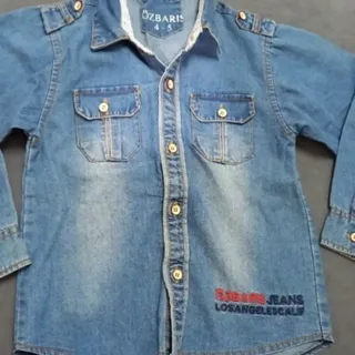 پیرهن جین پسرانه