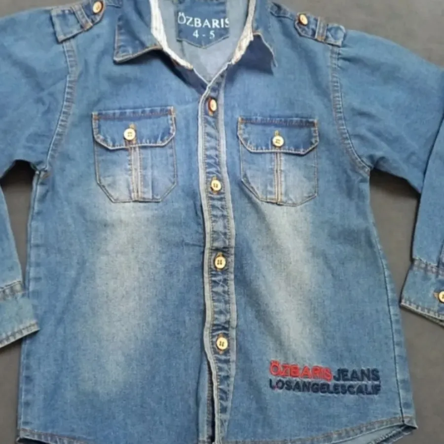 پیرهن جین پسرانه