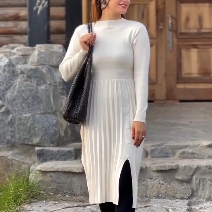 پیراهن بافت گرم شیک