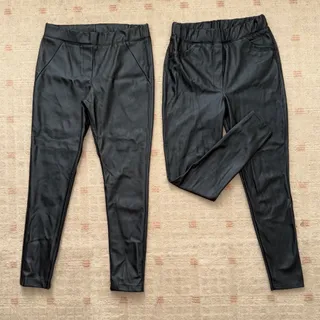 لگ شلوار چرم