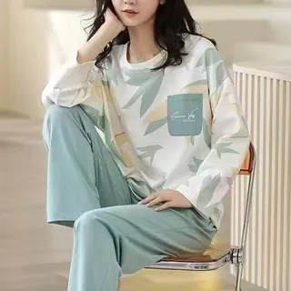 ست دوتیکه آستین بلند