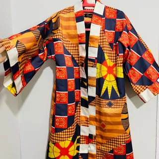 کت ساتن بلند