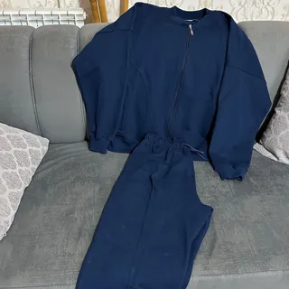 سوییشرت شلوار سرمه ای