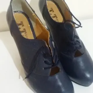 کفش چرم مجلسی زنانه