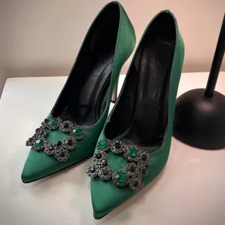 کفش مجلسی سبز