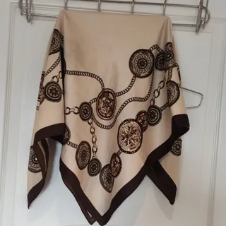 روسری نقره کوب زیبا