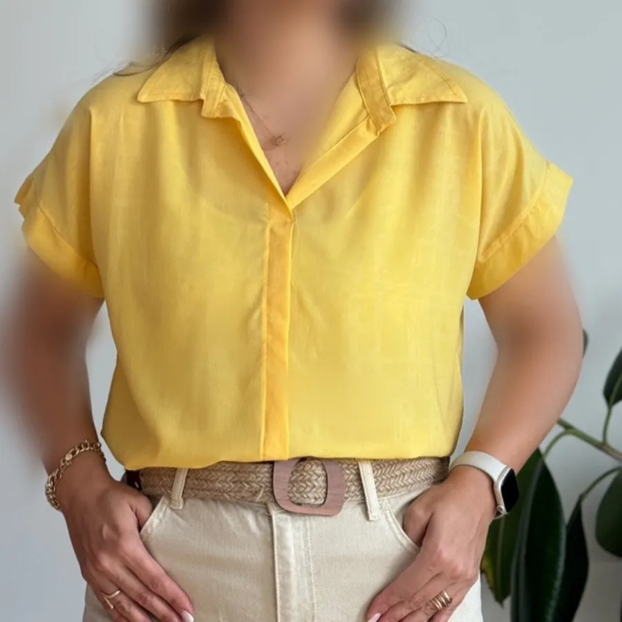 شومیز آستین کوتاه