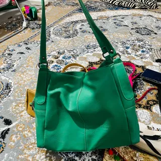 کیف سبز بزرگ