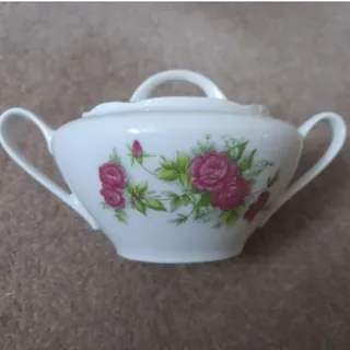 قندان گل سرخی قدیمی