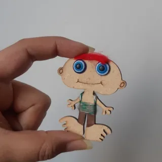 عروسک مگنتی 4 عددی