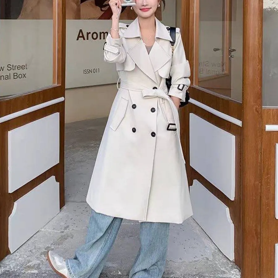 بارانی جنس کتان آستردار