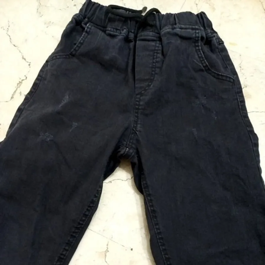 شلوار جین ذغالی پسرانه