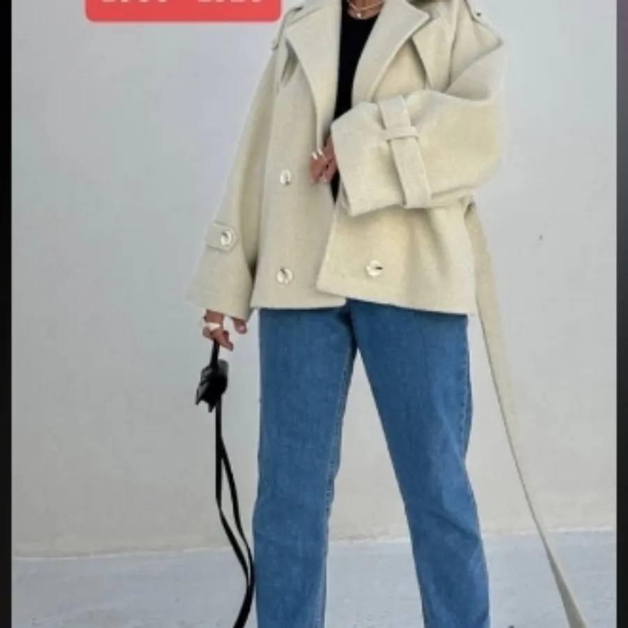 پالتو فوتر گرم بالا شیری