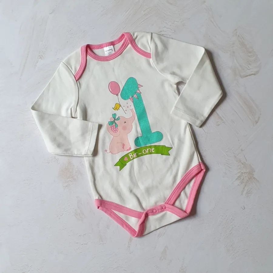 بادی آستین بلند نوزادی