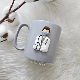 ماگ عروسکی پزشک یا پرستار