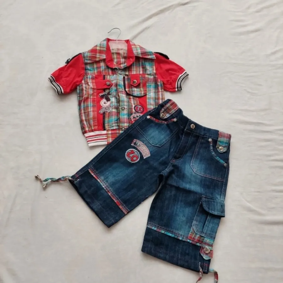 تیشرت شلوارک بلوز جین